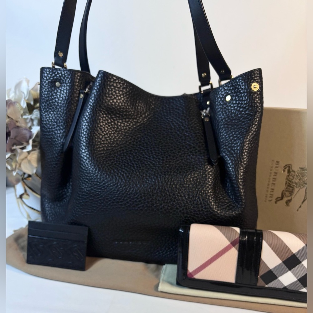 Burberry Bundle of Bag, wallet and cardholder